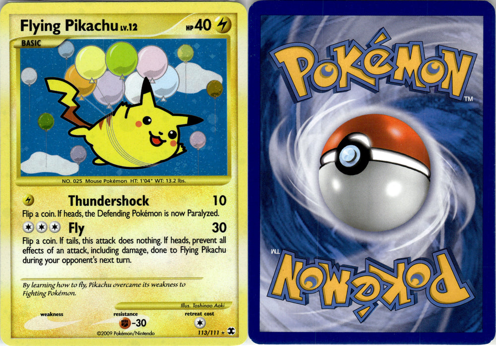Flying Pikachu (113/111) [Platinum: Rising Rivals] (PRR113)
