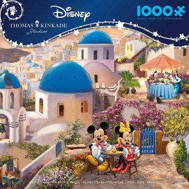 Disney: Mickey & Minnie in Greece - Puzzle 1000 pc