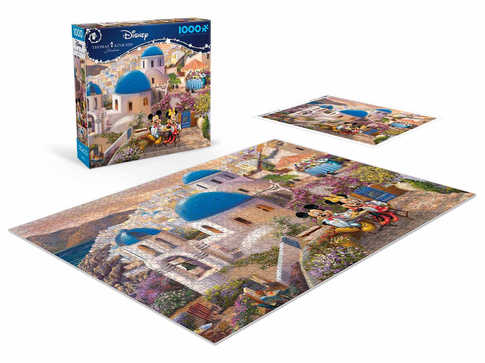 Disney: Mickey & Minnie in Greece - Puzzle 1000 pc