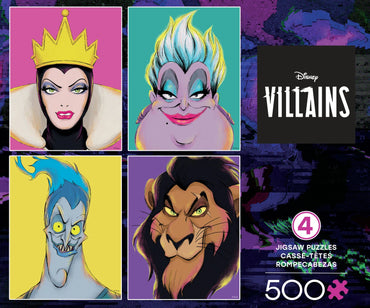 Puzzle: Disney Villains (500 pcs)