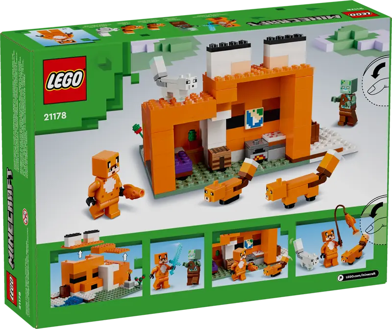 Lego: Minecraft - The Fox Lodge