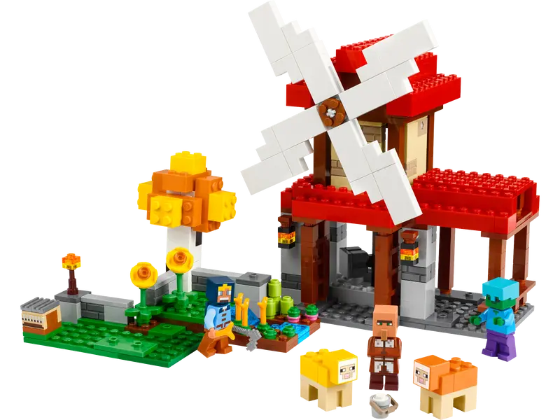 Lego: Minecraft - The Windmill Farm