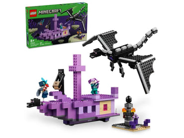 Lego: Minecraft - The Ender Dragon and End Ship