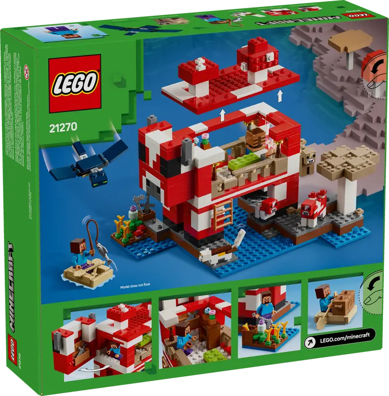 Lego: Minecraft - Mooshroom House