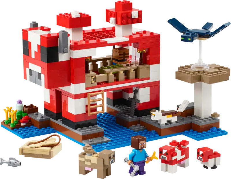 Lego: Minecraft - Mooshroom House