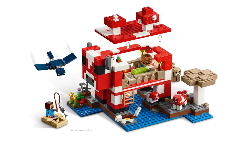 Lego: Minecraft - Mooshroom House