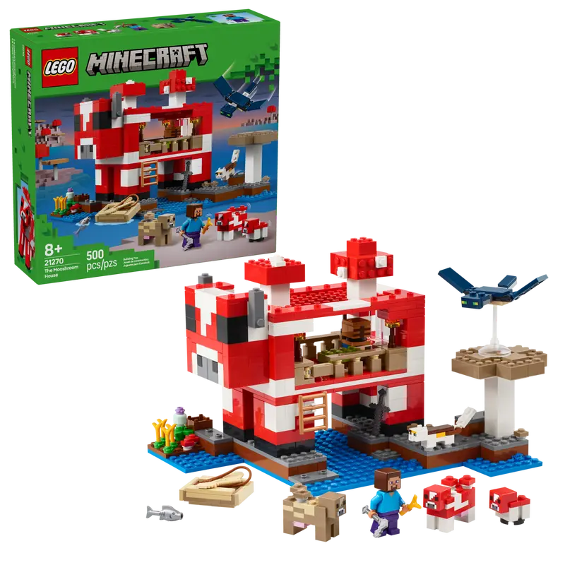 Lego: Minecraft - Mooshroom House