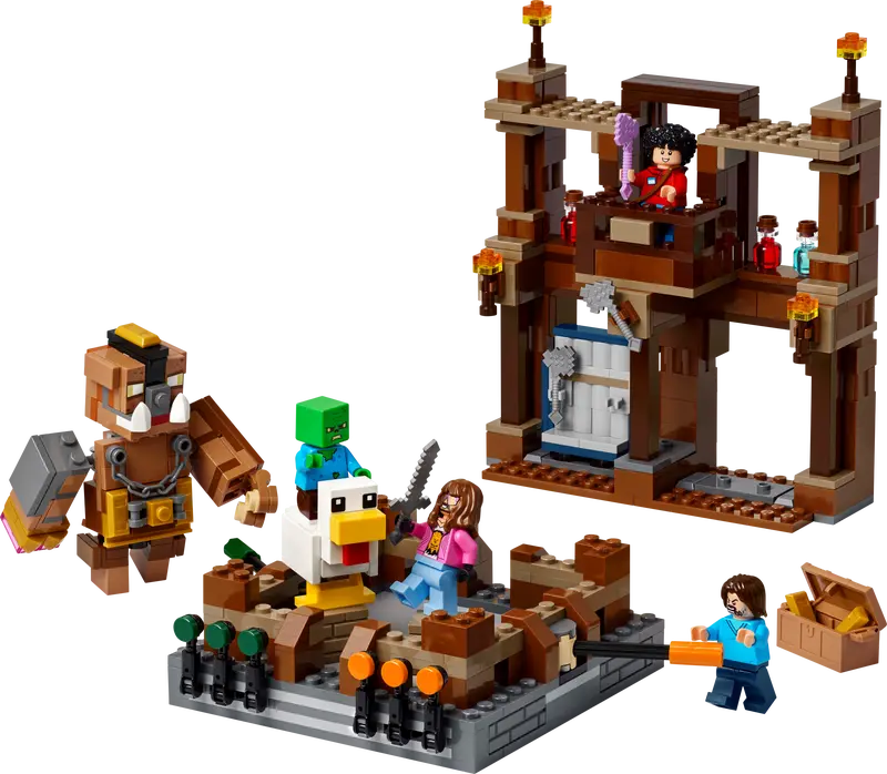 Lego: Minecraft - Woodland Mansion Fighting Ring