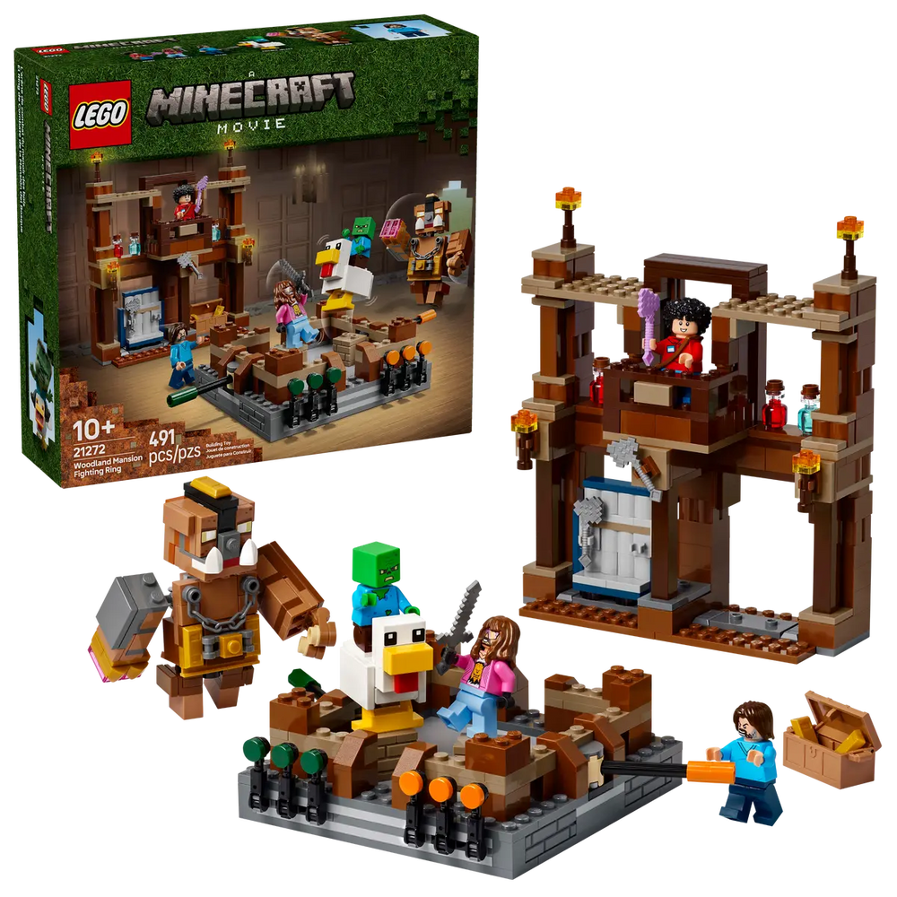 Lego: Minecraft - Woodland Mansion Fighting Ring