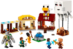 Lego: Minecraft - The Ghast Balloon Village Attack