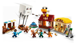 Lego: Minecraft - The Ghast Balloon Village Attack