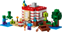 Lego: Minecraft - The TNT Jungle House