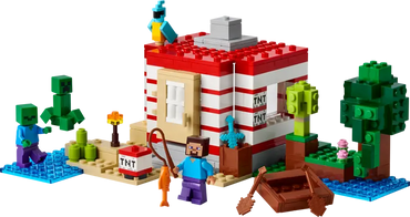 Lego: Minecraft - The TNT Jungle House