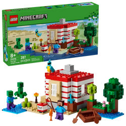 Lego: Minecraft - The TNT Jungle House