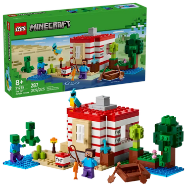 Lego: Minecraft - The TNT Jungle House