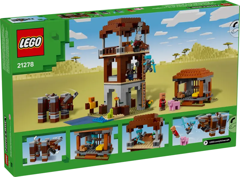 Lego: Minecraft - The Pillager Outpost and Ravager
