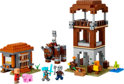 Lego: Minecraft - The Pillager Outpost and Ravager
