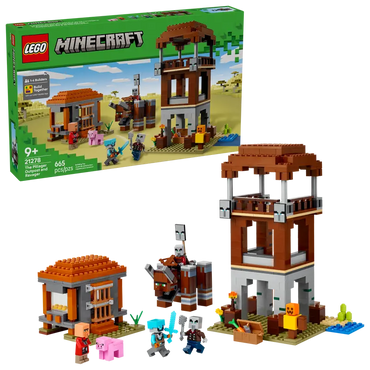 Lego: Minecraft - The Pillager Outpost and Ravager