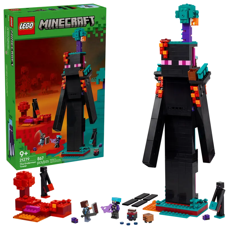 Lego: Minecraft - The Enderman Tower