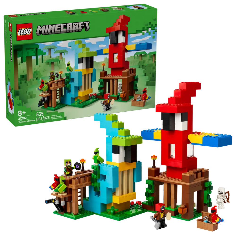 Lego: Minecraft - Parrot Houses