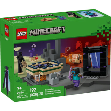 Lego: Minecraft - Nether & End Portal Journey