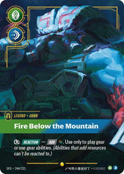 Ornn, Fire Below the Mountain (Overnumbered) (244/221) [Spiritforged]