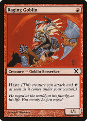 Raging Goblin [Tenth Edition]