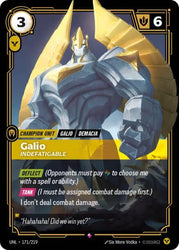 Galio, Indefatigable (171/219) [Unleashed]