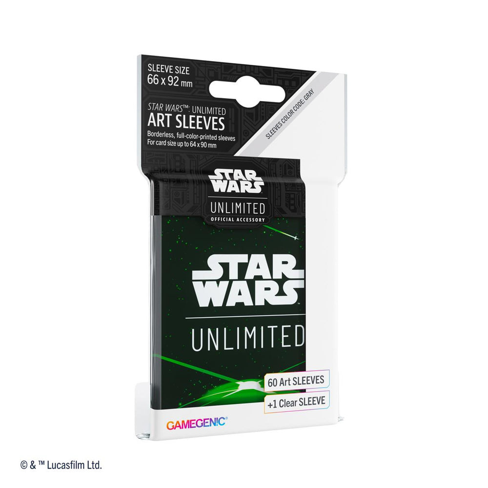 Gamegenic Star Wars: Unlimited Art Sleeve - Green Card Back