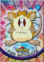 Raticate (20) (Black Logo) [Topps Pokemon]
