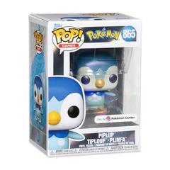 Funko Pop!: Pokémon - Piplup (865) [Pearlescent] [Pokemon Center Exclusive] [Pop! Games] (Dinged Box)