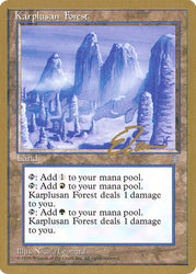 Karplusan Forest (Eric Tam) [Pro Tour Collector Set]