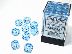 Chessex: Borealis Icicle/Light Blue Luminary (CHX 27981)
