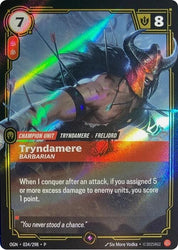 Tryndamere, Barbarian (034/298) [Riftbound Organized Play Promotional Cards]