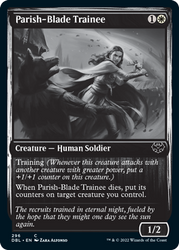 Parish-Blade Trainee [Innistrad: Double Feature]