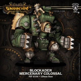 Warmachine: Black Anchor Heavy Industries - Blockader Mercenary Colossal