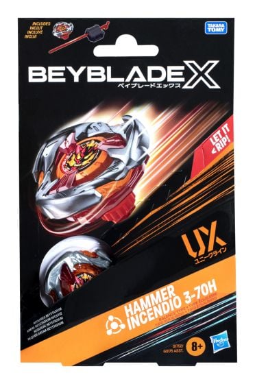 Beyblade X: UX-02 Starter Hell's Hammer 3-70H