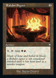 Rakdos Signet (Retro) [The Brothers' War Commander]