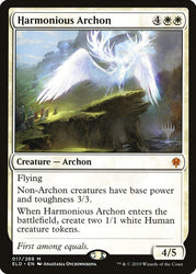Harmonious Archon (Promo Pack) [Throne of Eldraine Promos]
