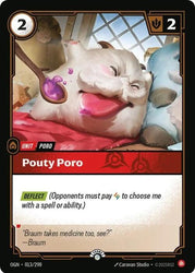 Pouty Poro (013/298) [Riftbound Organized Play Promotional Cards]