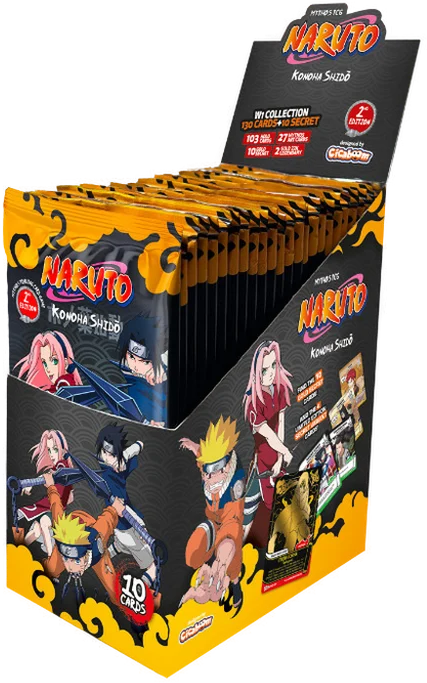 Naruto Mythos: Konoha Shido - Booster Display (2nd Edition)