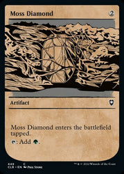 Moss Diamond (Showcase) [Commander Legends: Battle for Baldur's Gate]