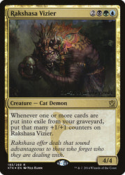 Rakshasa Vizier [Khans of Tarkir Prerelease Promos]