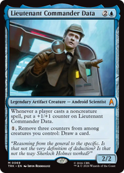 Lieutenant Commander Data [Star Trek]