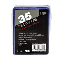 Ultra PRO: Toploader - 3" x 4" (35ct)