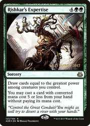 Rishkar's Expertise [Aether Revolt Prerelease Promos]