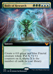 Body of Research (Extended Art) [Strixhaven: School of Mages]
