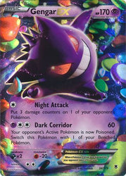 Gengar EX (34/119) (Jumbo Card) [XY: Phantom Forces]