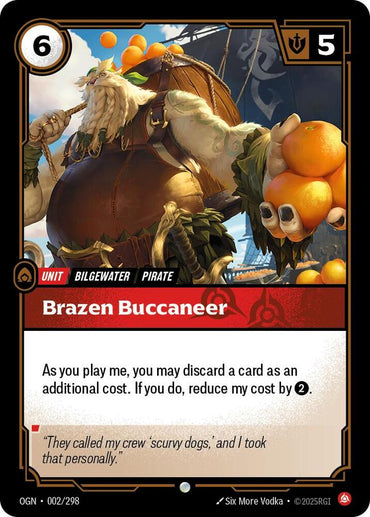 Brazen Buccaneer (002/298) [Origins]