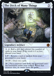 The Deck of Many Things (Ampersand Promo) [Dungeons & Dragons: Adventures in the Forgotten Realms Promos]